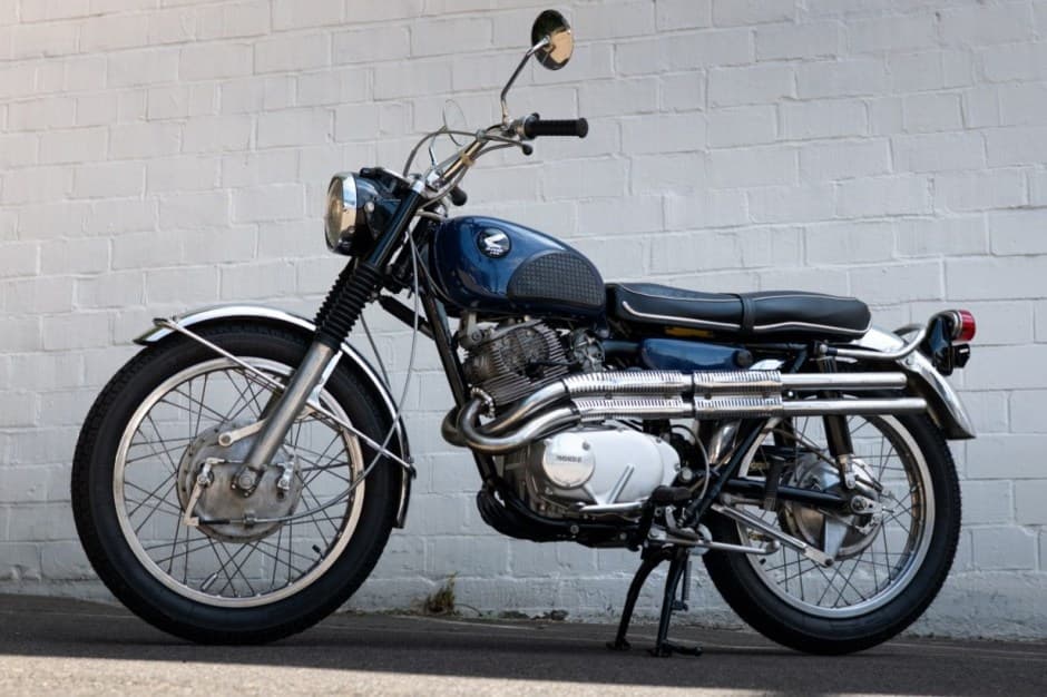 1967 Honda Dream, CB77 Super Hawk, & CL77 Scrambler sold for $3,500