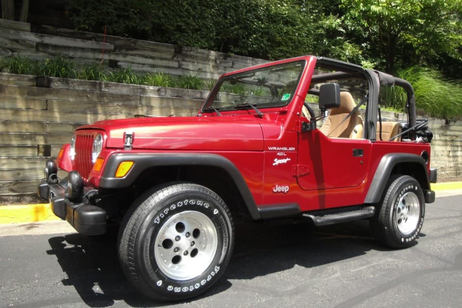 1998 Jeep Wrangler TJ (1997-2006) sold for $18,000