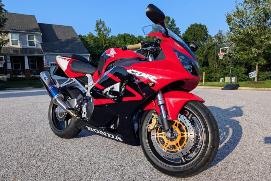 2001 Honda CBR sold for $6,250