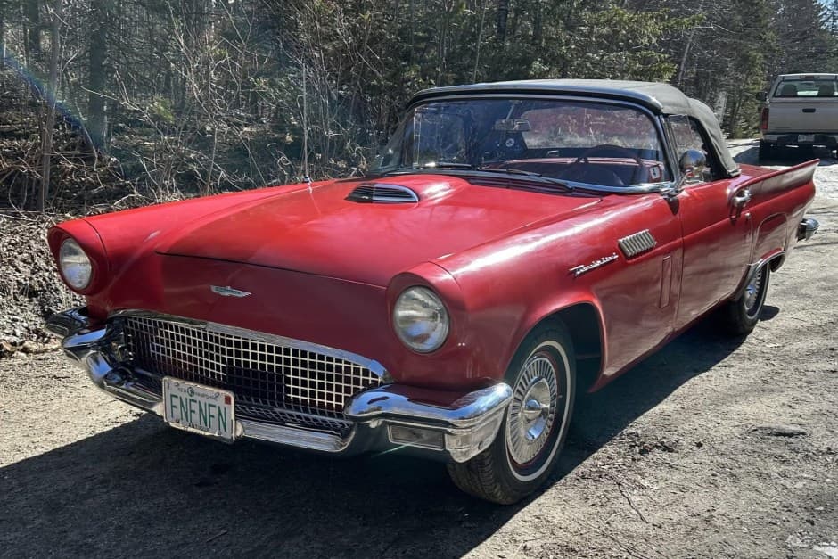 1957 Ford Thunderbird (1955-1957) sold for $14,500