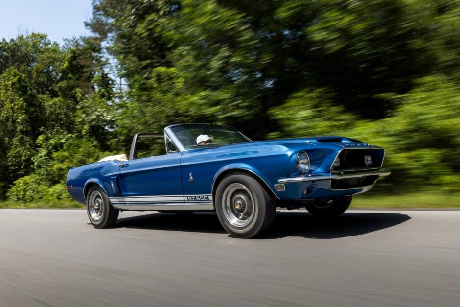 1968 Shelby Mustang GT350 & GT500 sold for $119,500