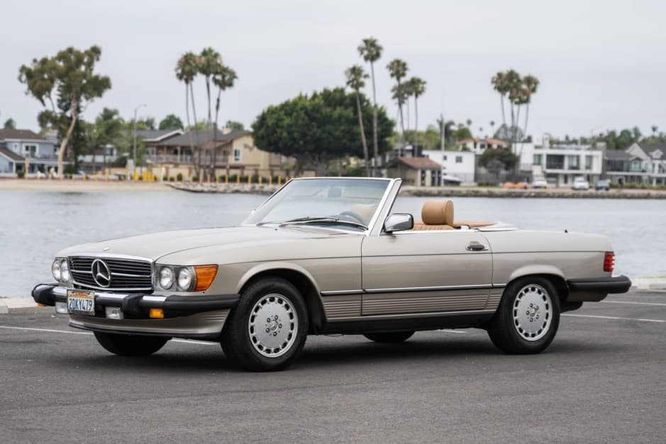 1987 Mercedes-Benz R107 SL sold for $24,000