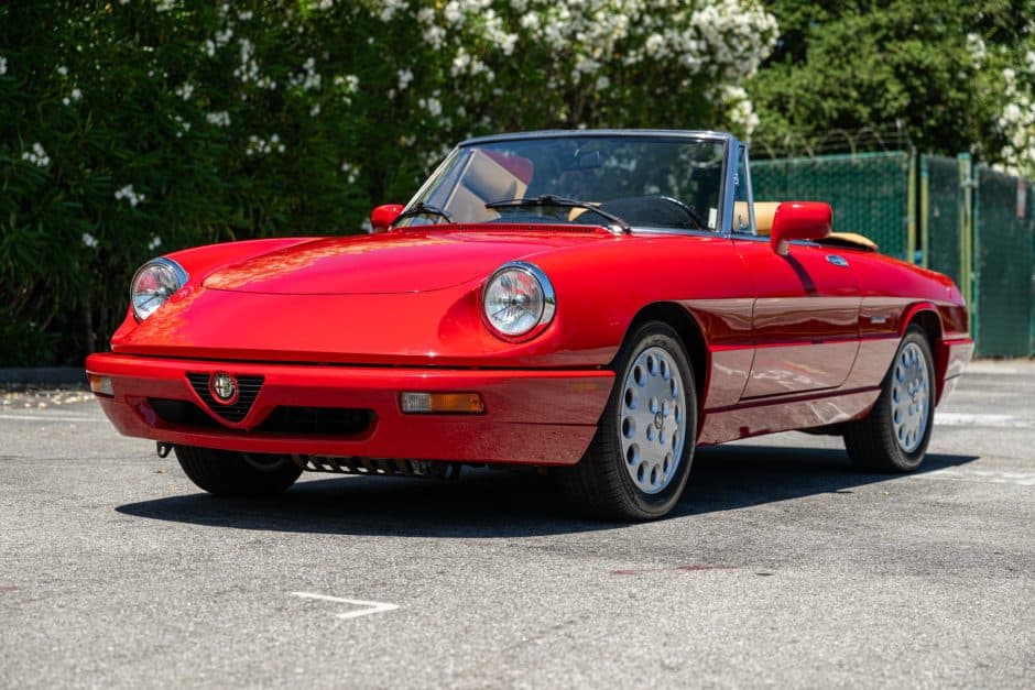 1991 Alfa Romeo 105/115 Spider Series 4 sold for $12,991