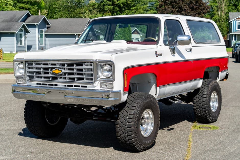 1976 Chevrolet K5 Blazer 1973-1991 sold for $18,000