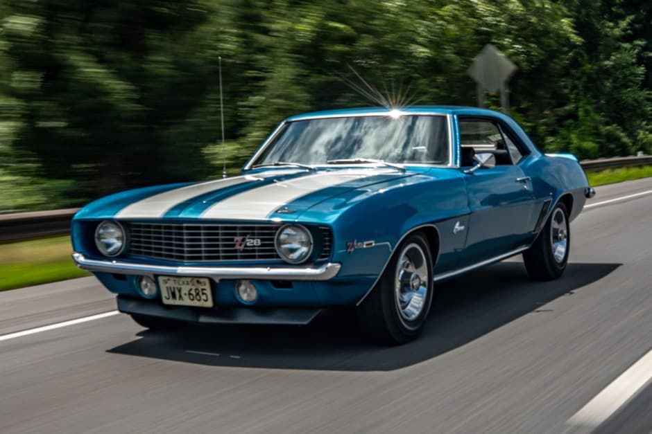 1969 Chevrolet Camaro 1st Generation 1967-1969 sold for $130,000