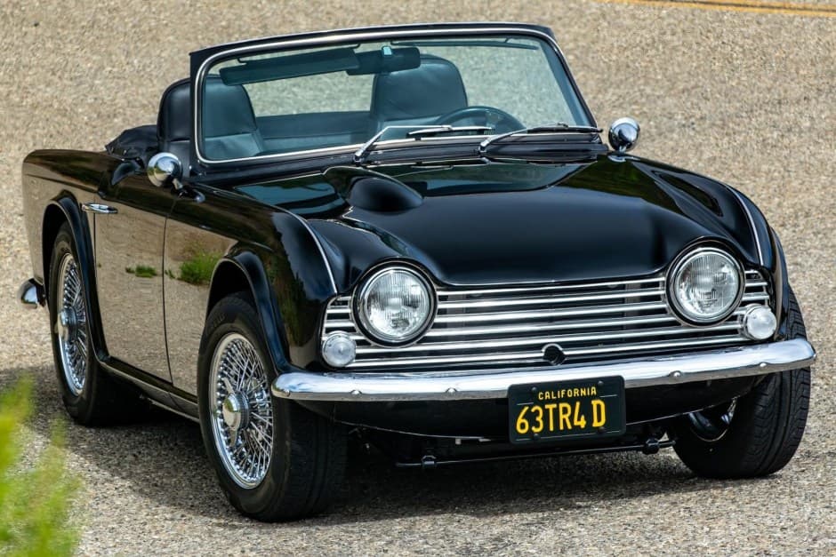 1963 Triumph TR4 sold for $29,000