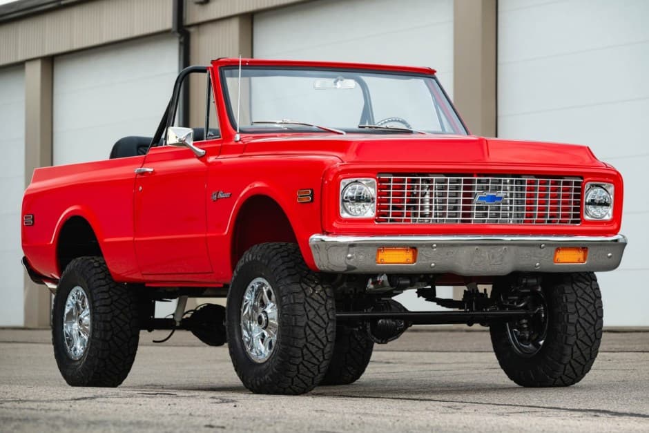1971 Chevrolet K5 Blazer 1969-1972 sold for $78,500