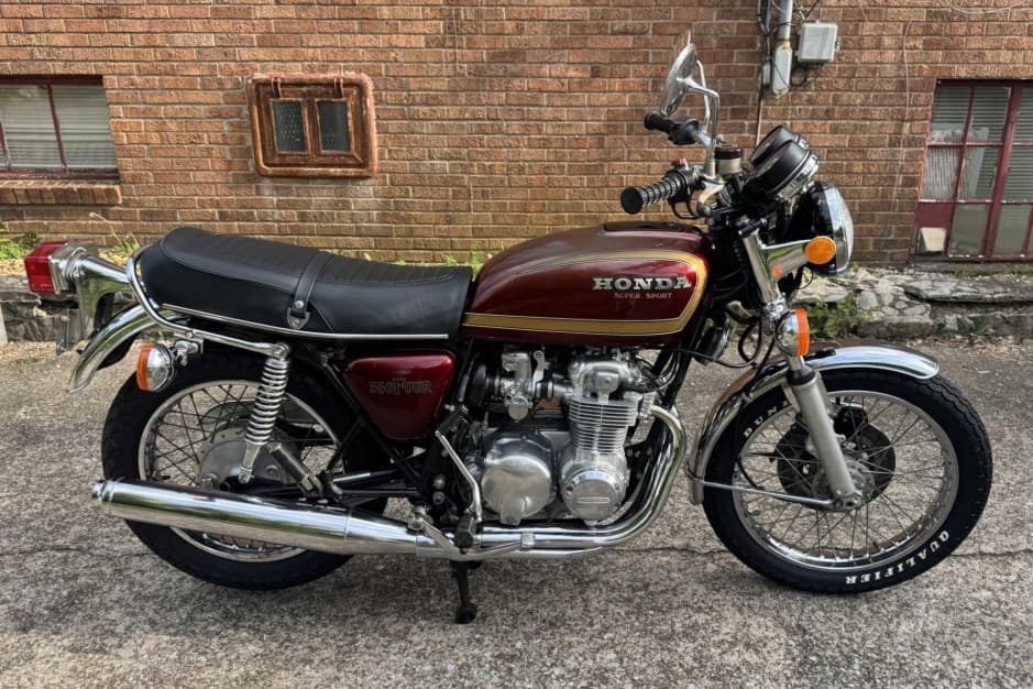 1977 Honda CB500 Four & CB550 sold for $2,718