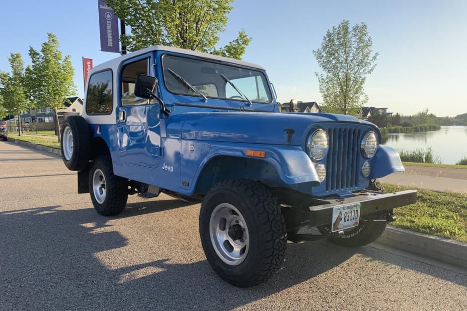 1976 Jeep CJ-7 sold for $5,725