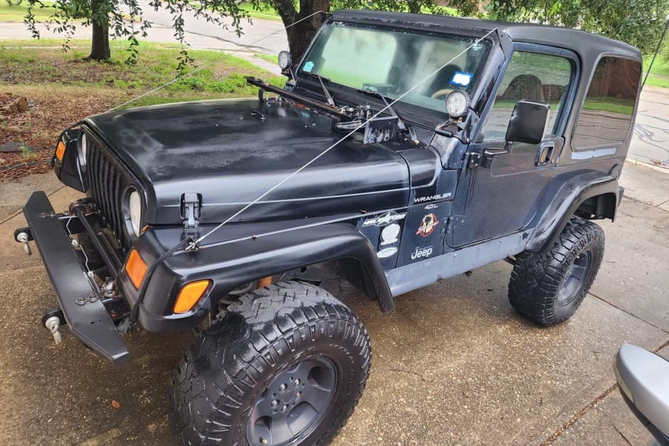 2000 Jeep Wrangler TJ (1997-2006) sold for $6,700