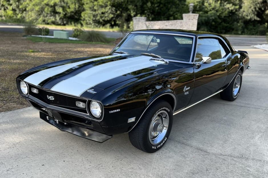 1968 Chevrolet Camaro 1st Generation 1967-1969 sold for $51,500