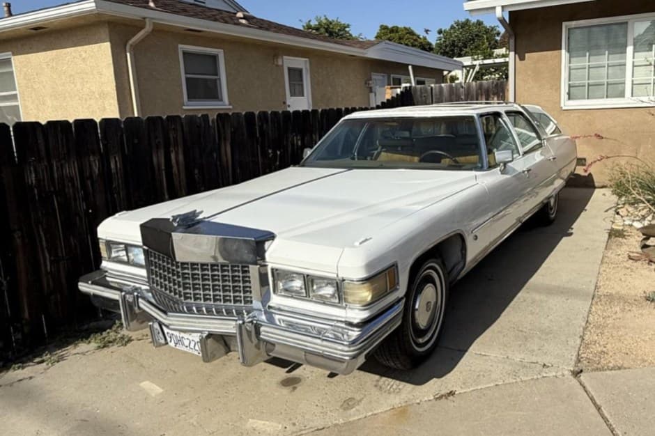 1976 Cadillac Brougham sold for $11,750