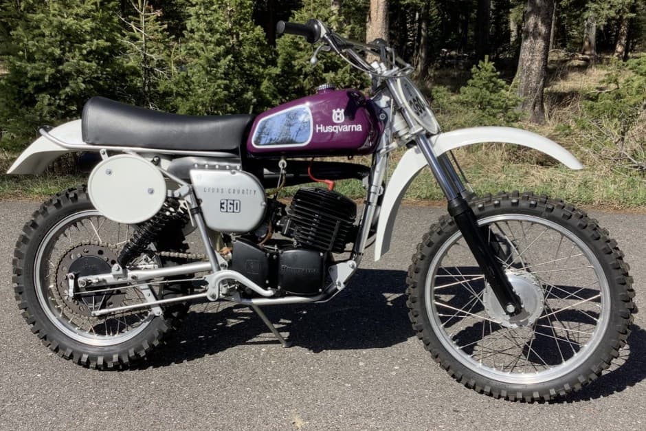 1976 Husqvarna WR sold for $4,000