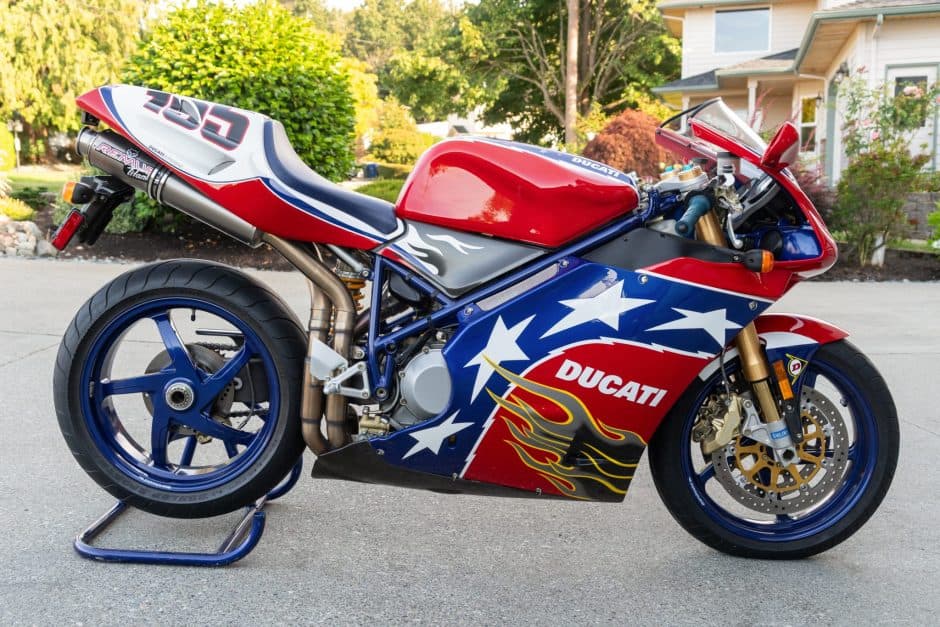 2002 Ducati 998 sold for $18,250