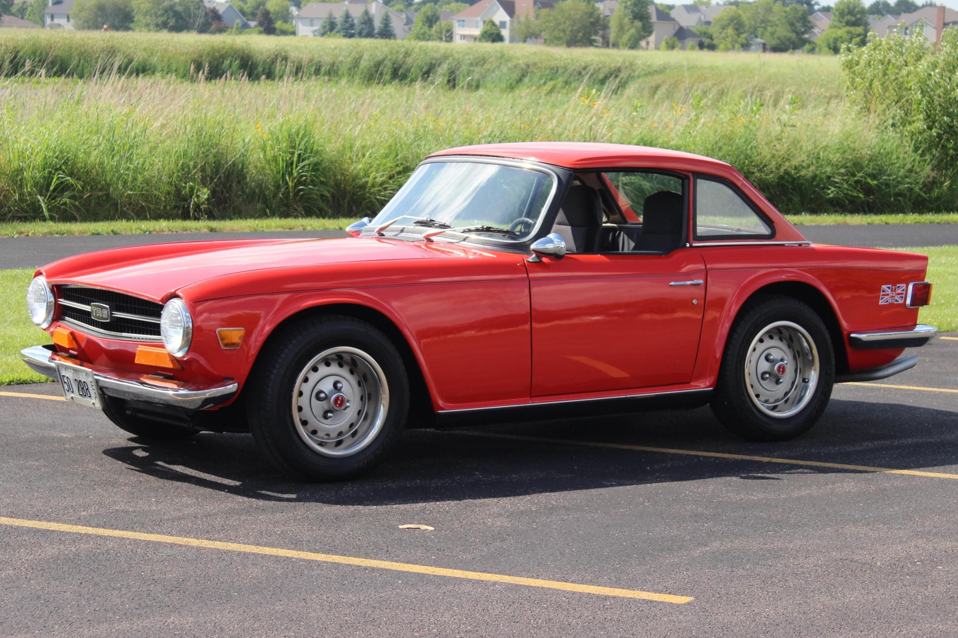 1973 Triumph TR6 sold for $16,250