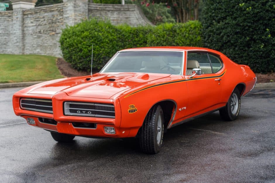 1969 Pontiac GTO (1968-1972) sold for $86,000