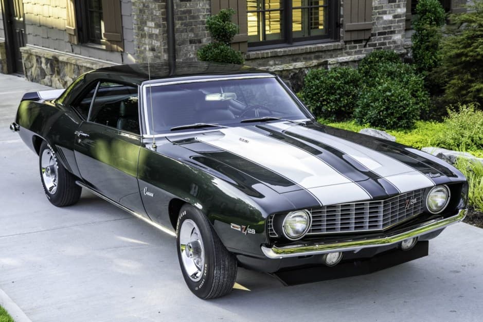 1969 Chevrolet Camaro 1st Generation 1967-1969 sold for $110,000