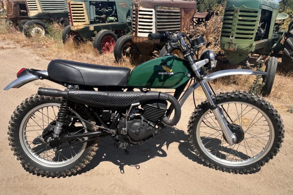 1975 Honda Elsinore sold for $3,300