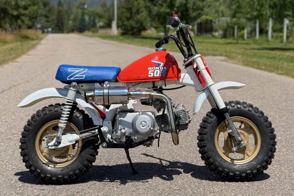 1987 Honda Z50 sold for $3,350