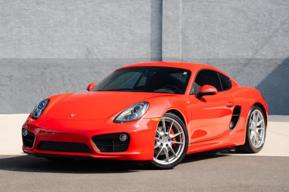 2014 Porsche 981 Cayman sold for $70,500