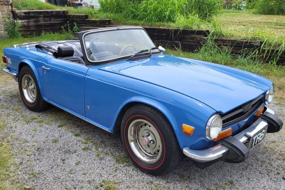 1974 Triumph TR6 sold for $8,500