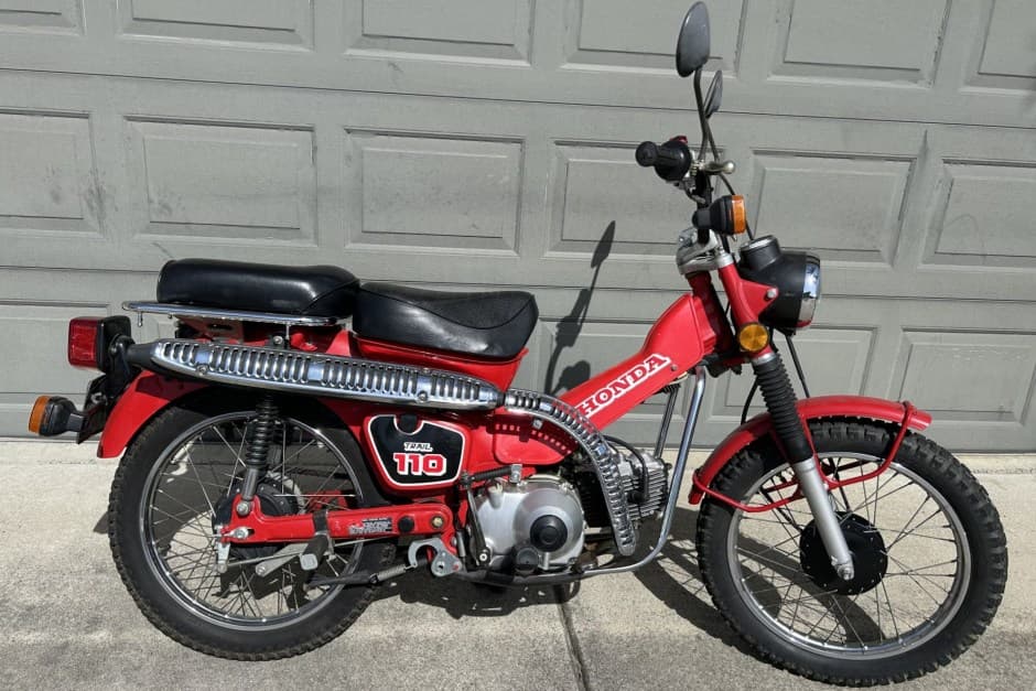 1984 Honda CT110 sold for $2,100