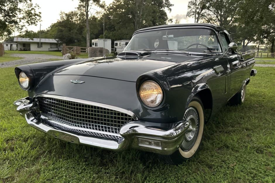 1957 Ford Thunderbird (1955-1957) sold for $23,000