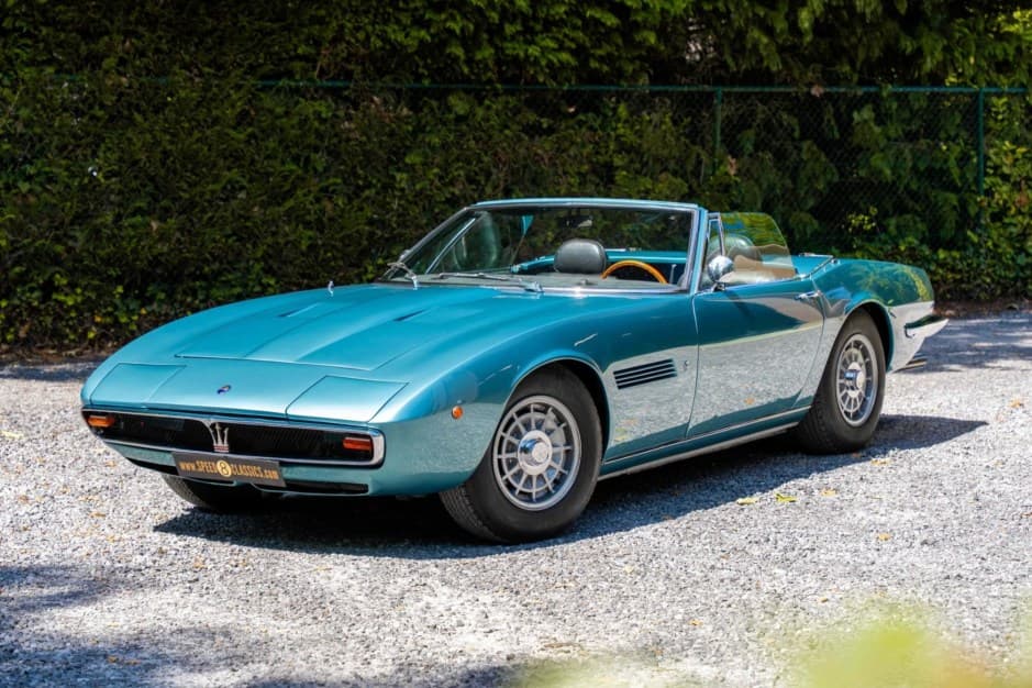 1969 Maserati Ghibli sold for $0
