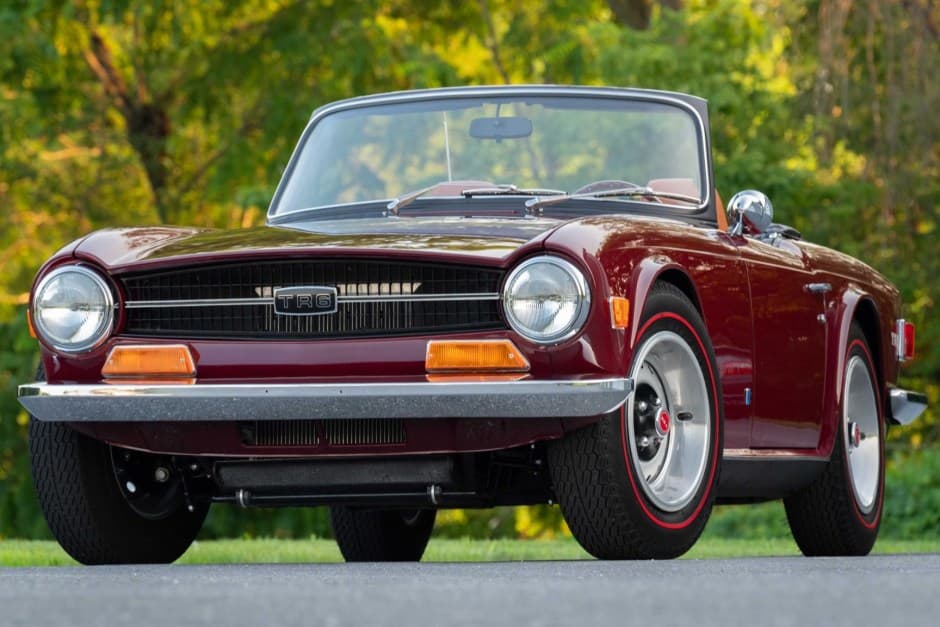 1971 Triumph TR6 sold for $31,000