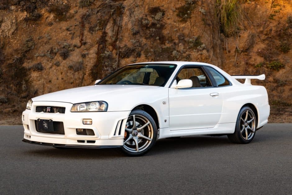 1999 Nissan R34 Skyline sold for $145,000