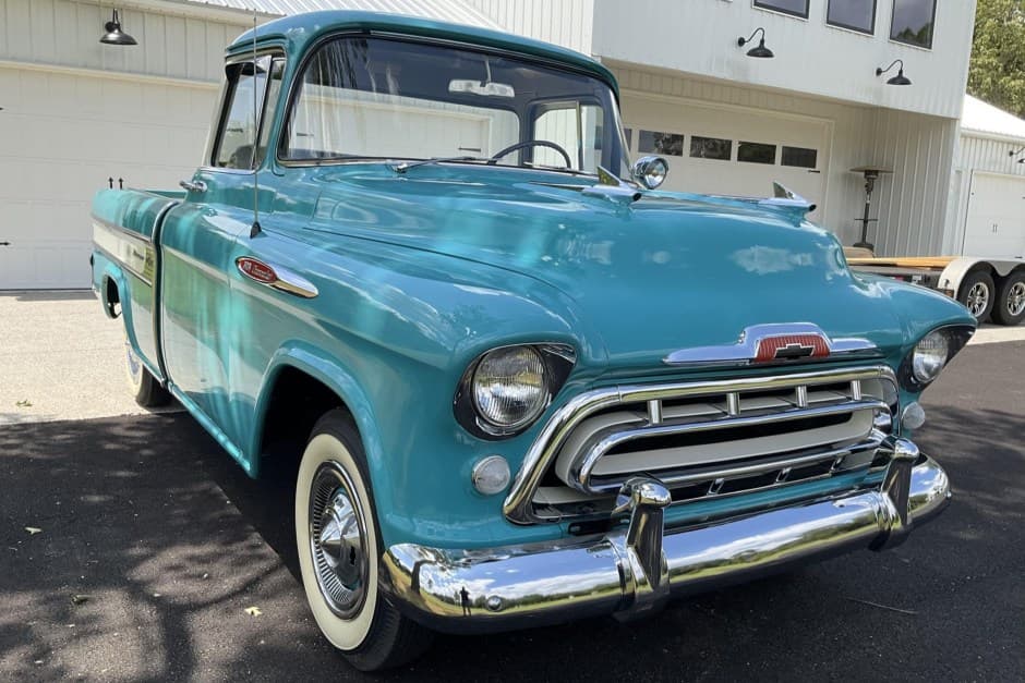 1957 Chevrolet Task Force Pickup (1955-1959) sold for $38,500