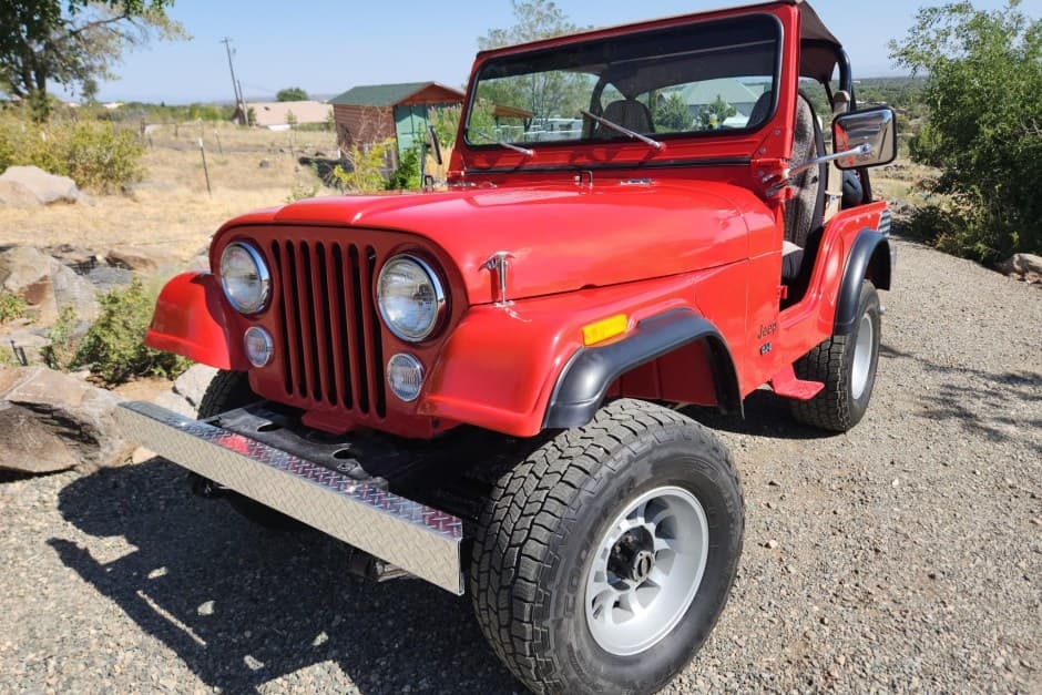 1977 Jeep CJ-5 sold for $7,000