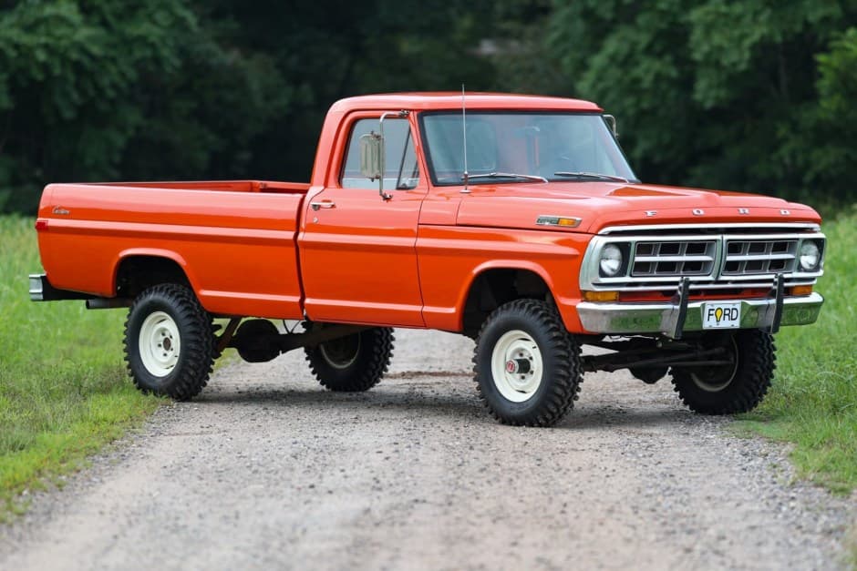 1971 Ford F-Series 1967-1972 sold for $25,000