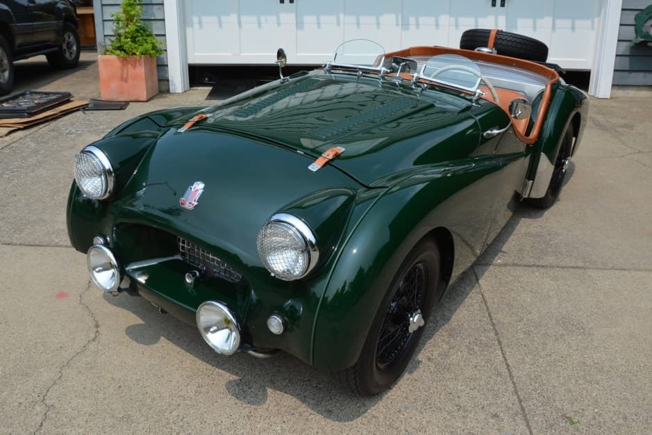 1954 Triumph TR2 sold for $39,750