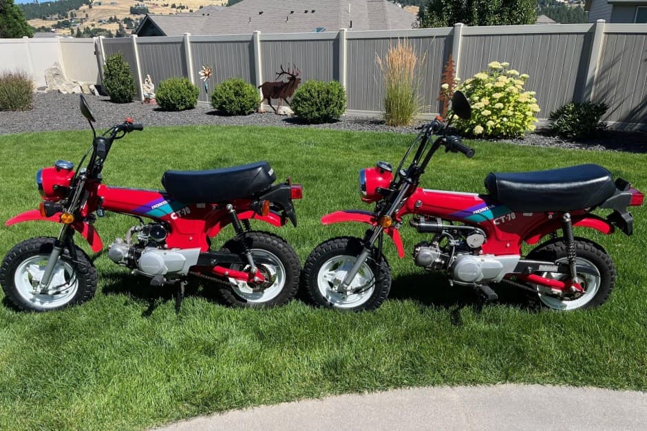 1992 Honda CT70 sold for $2,900