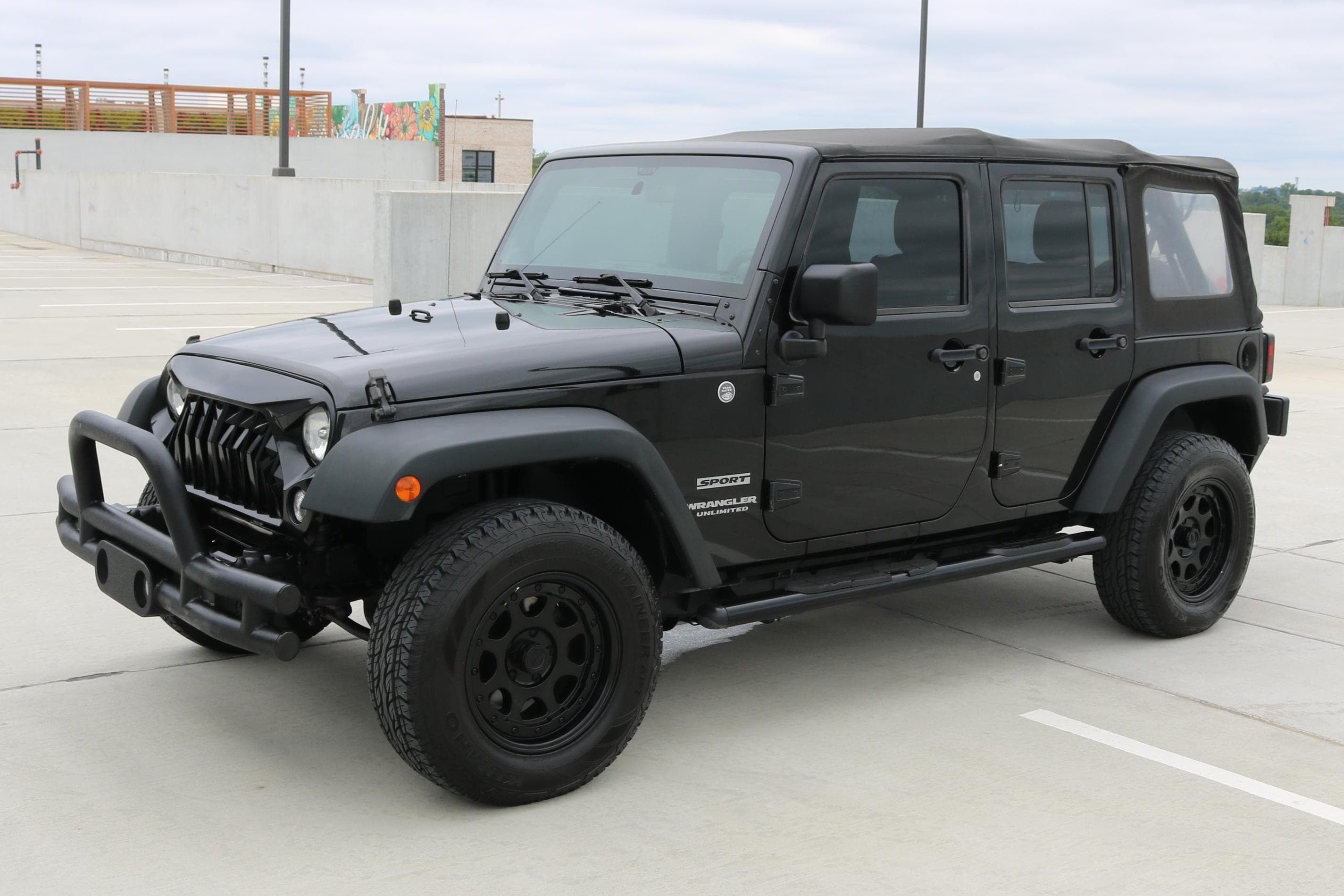 2014 Jeep Wrangler sold for $12,800