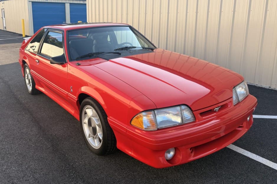 1993 Ford Fox-Body Mustang sold for $37,500
