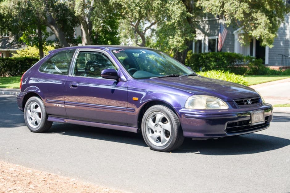 1997 Honda Civic (1996-2000) sold for $16,069