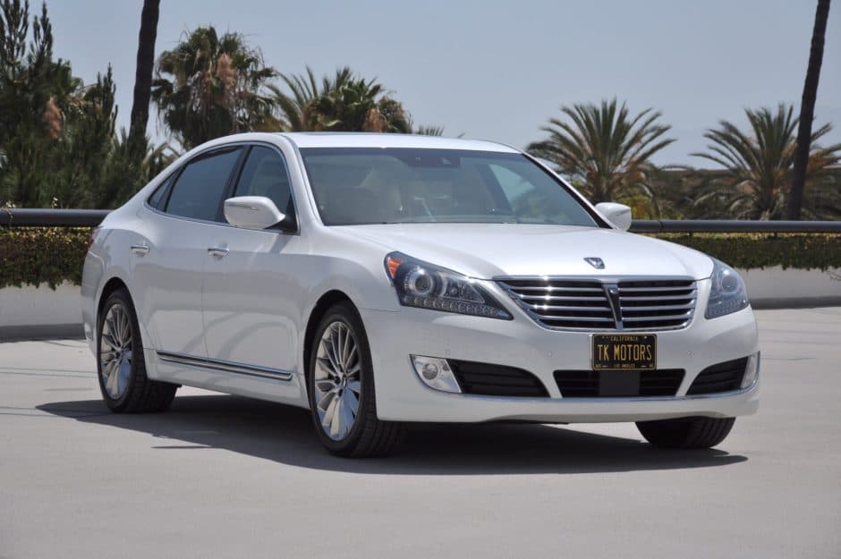 2014 Hyundai Equus sold for $19,250