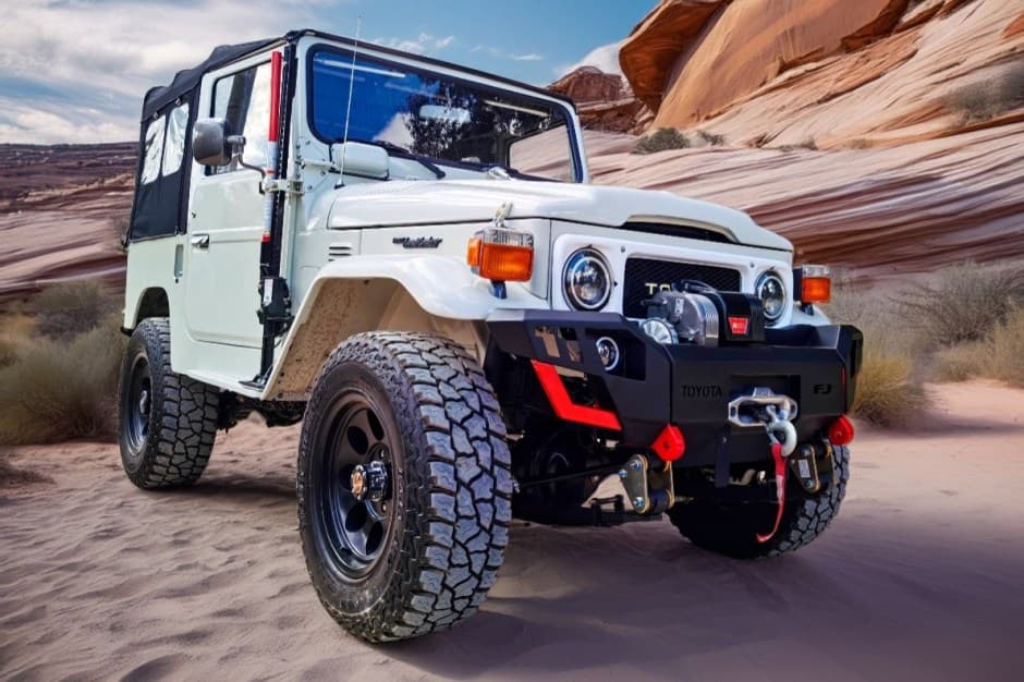 1980 Toyota Land Cruiser FJ40 sold for $42,000