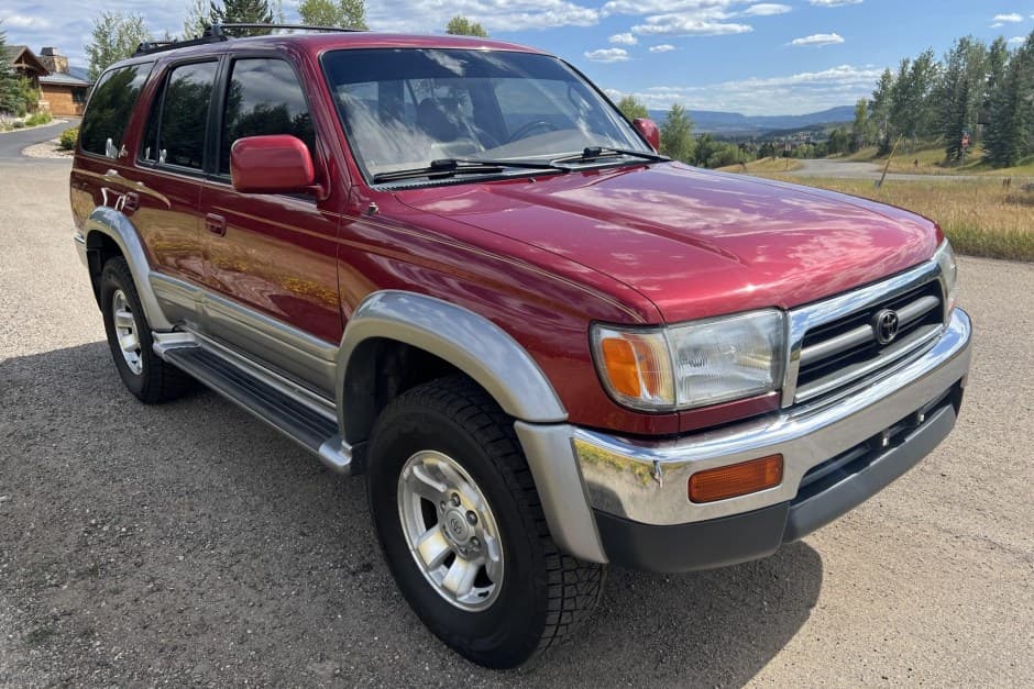 1996 Toyota 4Runner (N180) sold for $19,750