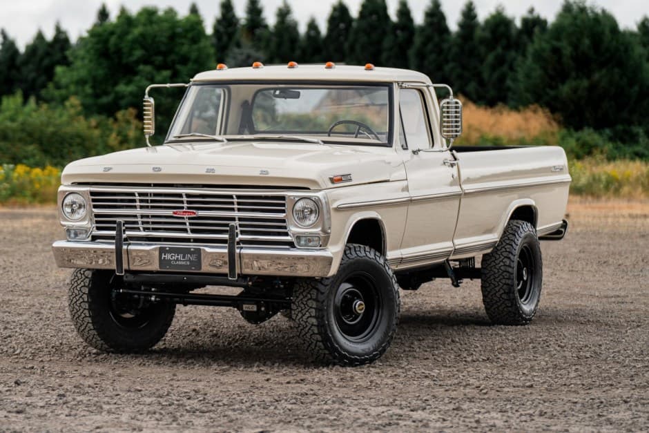 1968 Ford F-Series 1967-1972 sold for $184,000