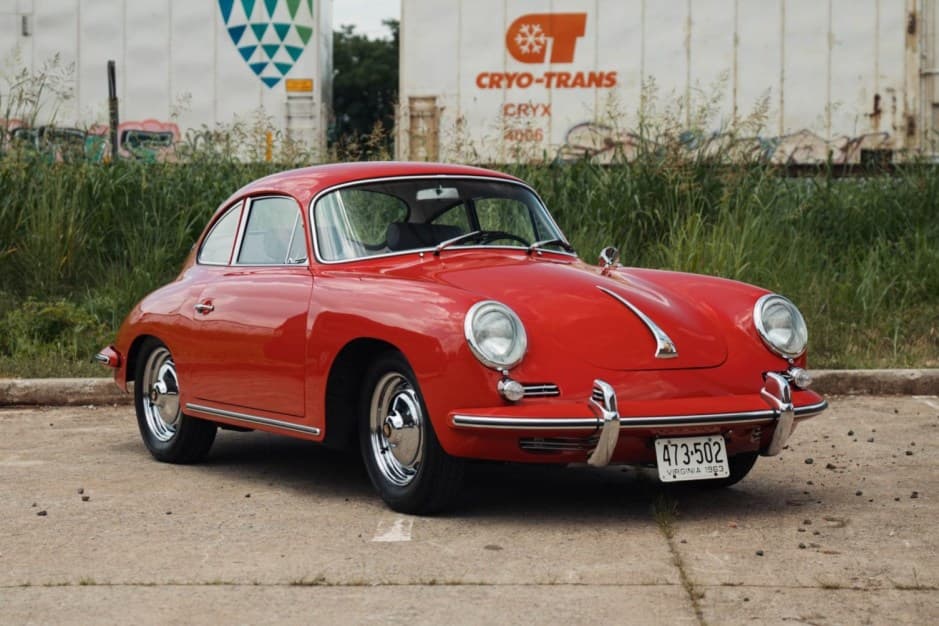 1963 Porsche 356B sold for $77,500