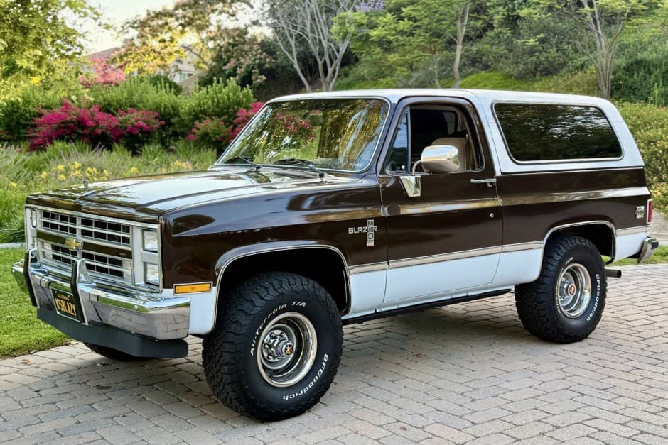 1984 Chevrolet K5 Blazer 1973-1991 sold for $50,000