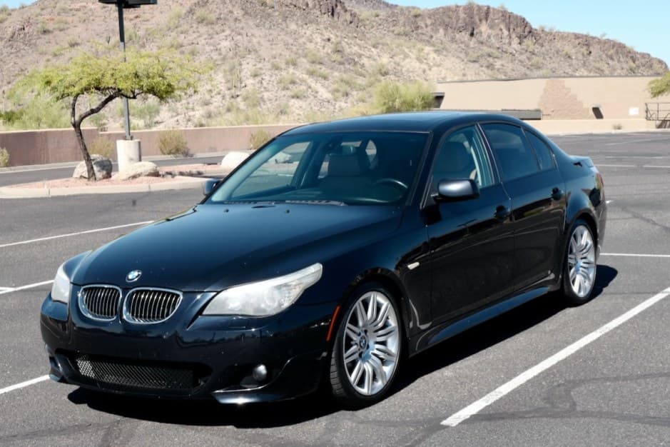 2008 BMW E60 5-Series Sedan sold for $9,300