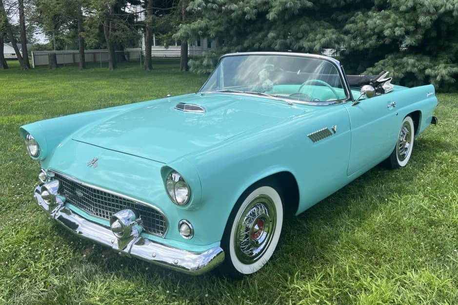 1955 Ford Thunderbird (1955-1957) sold for $22,500