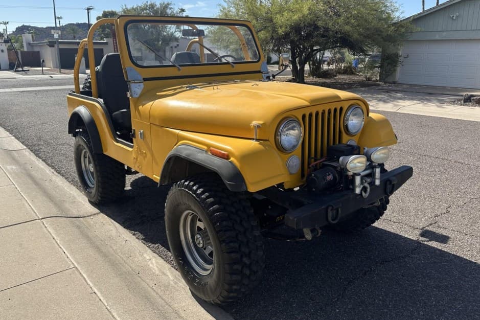 1977 Jeep CJ-5 sold for $7,400