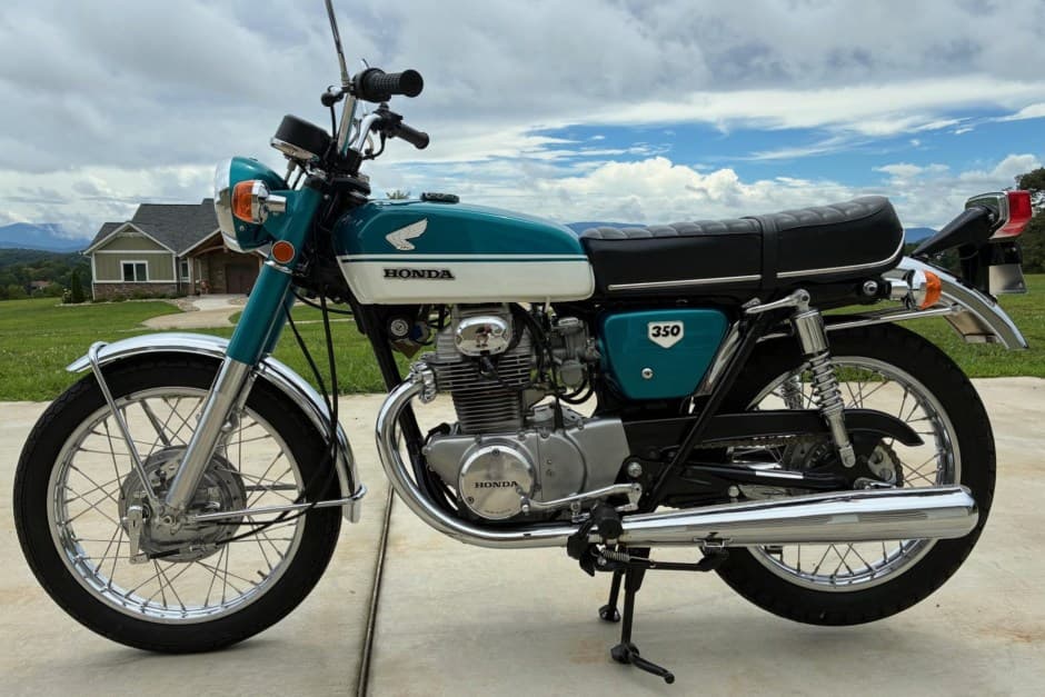 1970 Honda CB350 & CL350 sold for $4,674