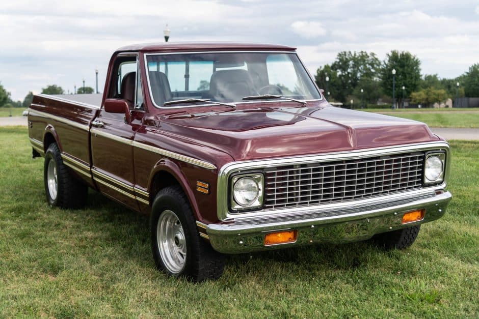 1972 Chevrolet C/K (1967-1972) sold for $23,500