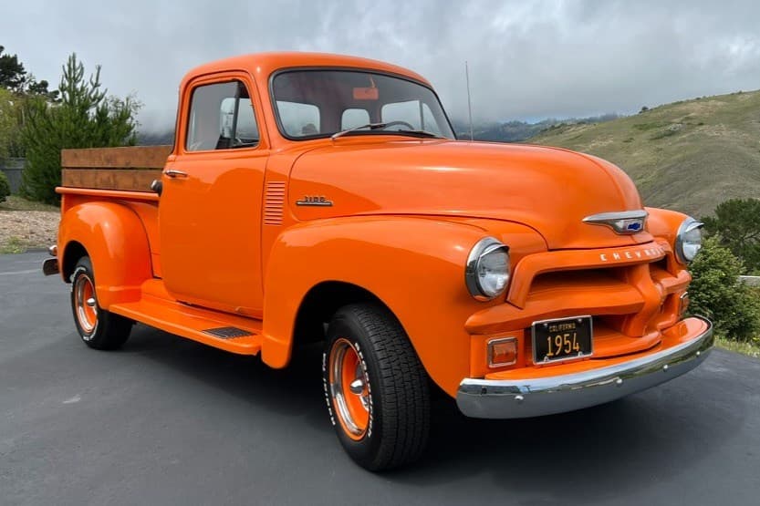 1954 Chevrolet Advance Design Pickup (1947-1955) sold for $20,000
